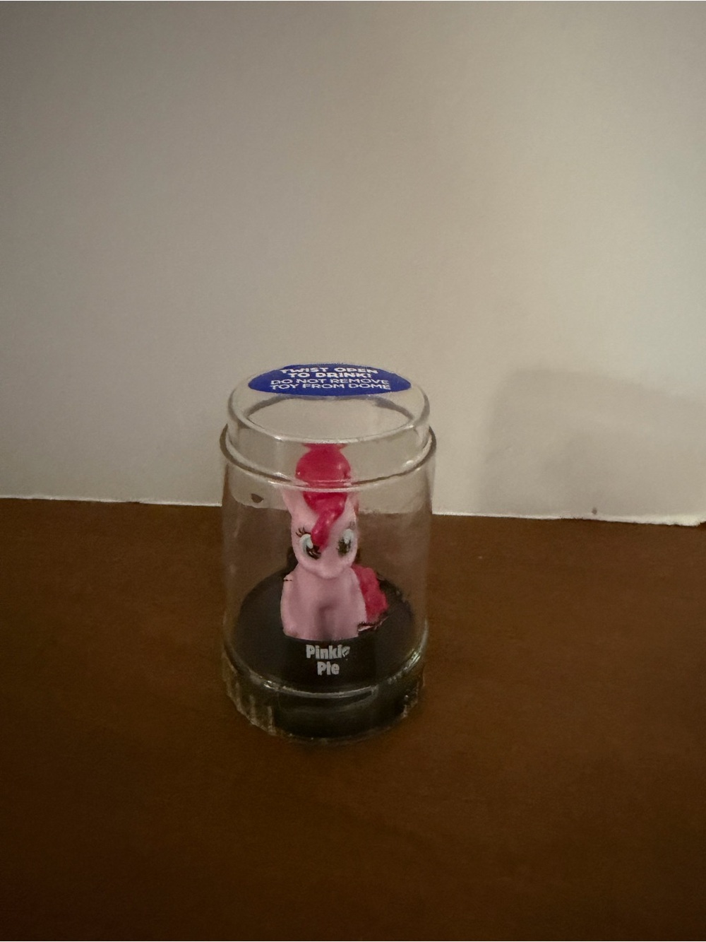 My Little Pony Pinkie Pie Pink and Hot Pink Mini Figurine